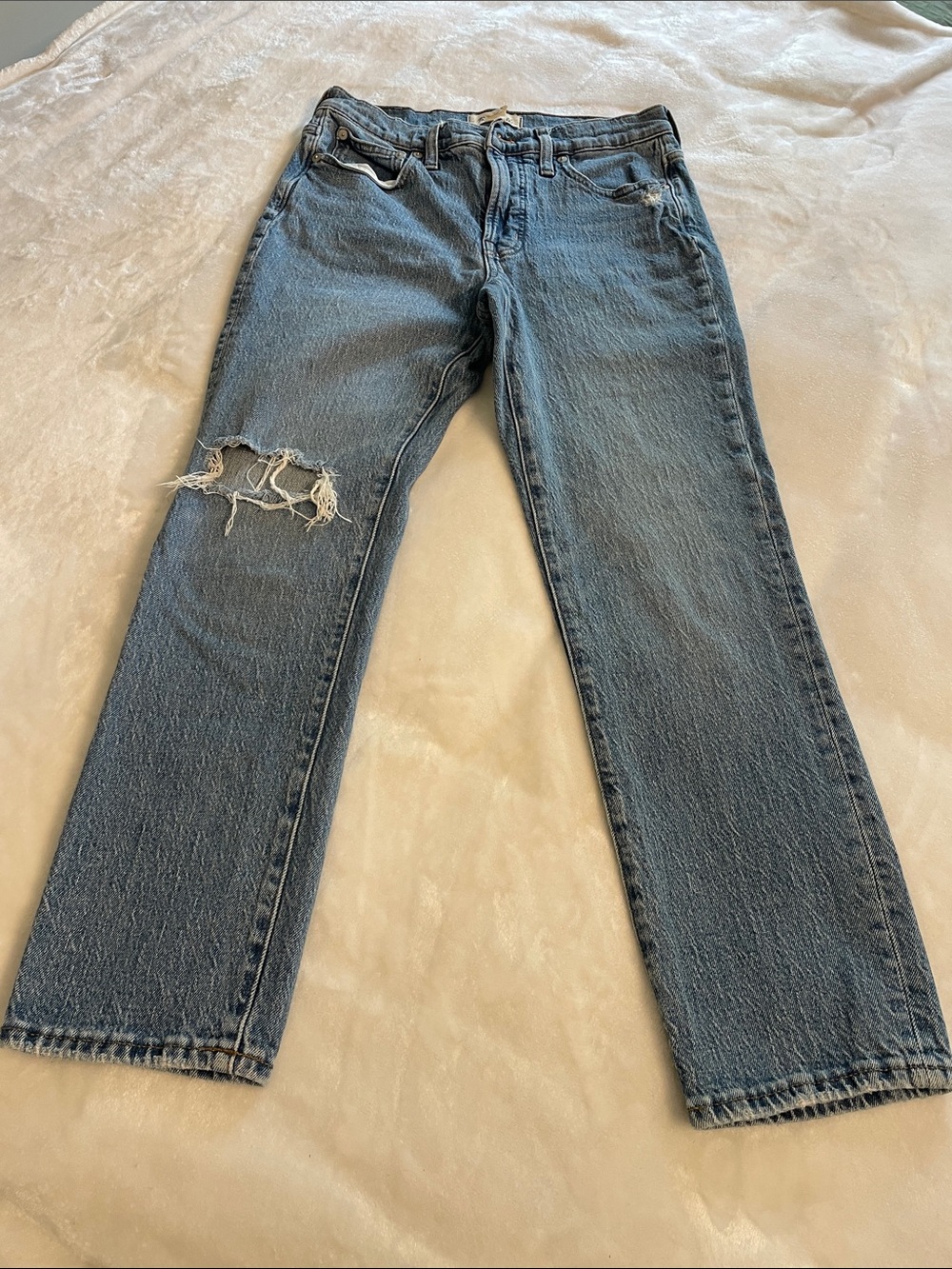 Madewell Mid Rise Denim Perfect Vintage Jean - Picture 8 of 8